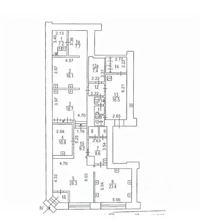 Помещение свободного назначения в Москва Милютинский пер., 19/4С2 (177 ... - Фото 2