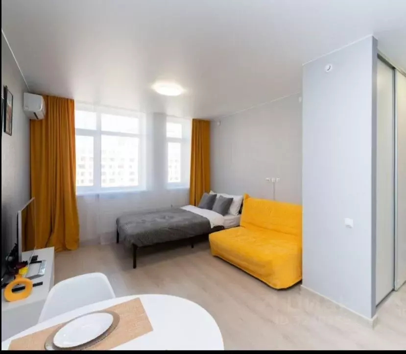 Студия Тюменская область, Тюмень ул. Алматинская, 6 (26.0 м) - Фото 1