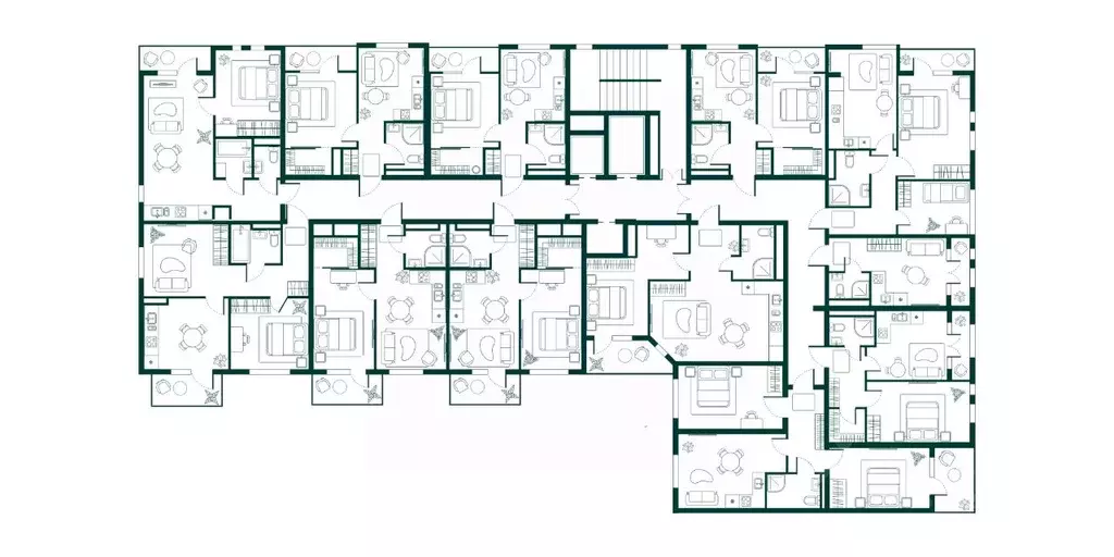 1-к кв. Дагестан, Дербент Новая История жилой комплекс (34.72 м) - Фото 2