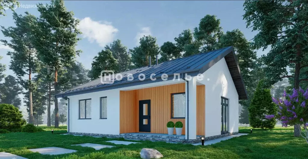 Дом в Рязанский муниципальный округ, село Сёмкино (80 м) - Фото 1