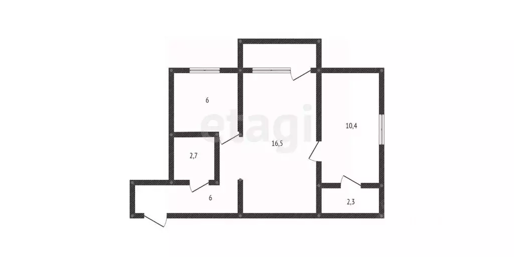 2-к кв. Дагестан, Махачкала ул. Чайковского, 4 (43.0 м) - Фото 1