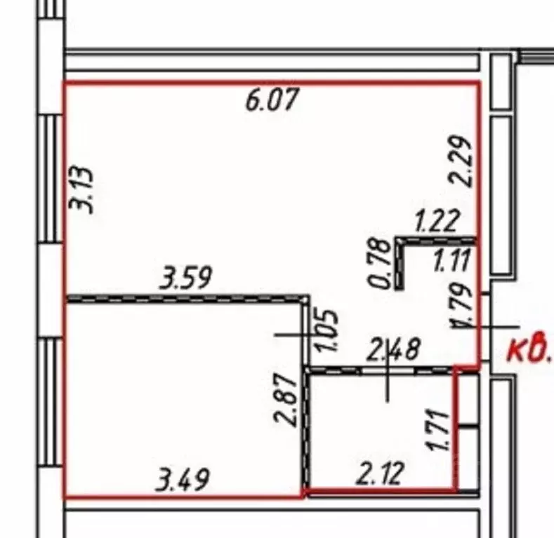 1-к кв. Москва просп. Новосередневский, 17к1 (35.0 м) - Фото 1