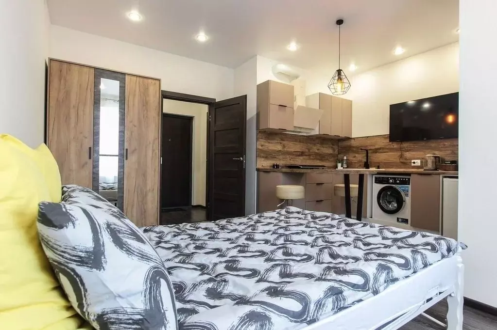 Студия Санкт-Петербург ул. Меридианная, 6к1 (25.0 м) - Фото 2