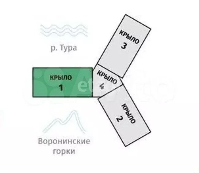 Квартира-студия, 33,3 м, 22/24 эт. - Фото 0