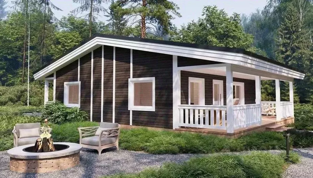 Дом в Ленинградская область, Приозерский район, Раздольевское с/пос, ... - Фото 1