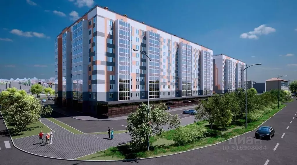 1-к кв. Курганская область, Курган ул. Карбышева, 52 (43.7 м) - Фото 0