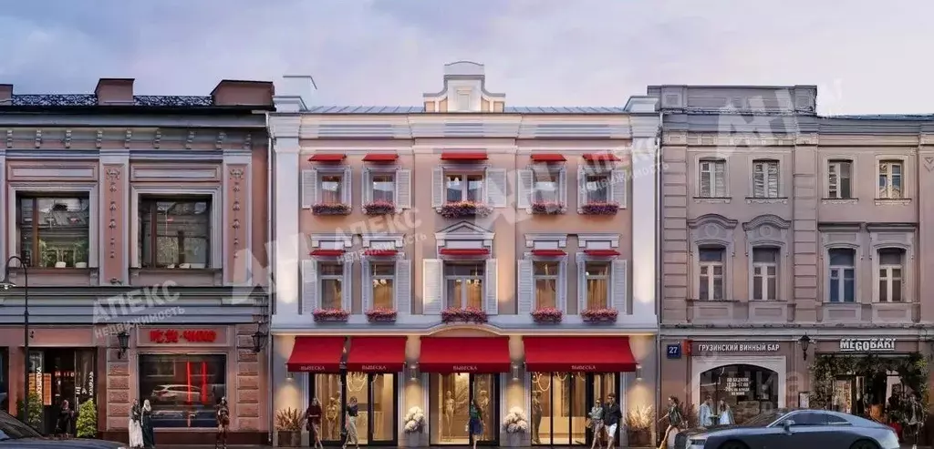 Помещение свободного назначения в Москва ул. Сретенка, 27С7 (106 м) - Фото 1