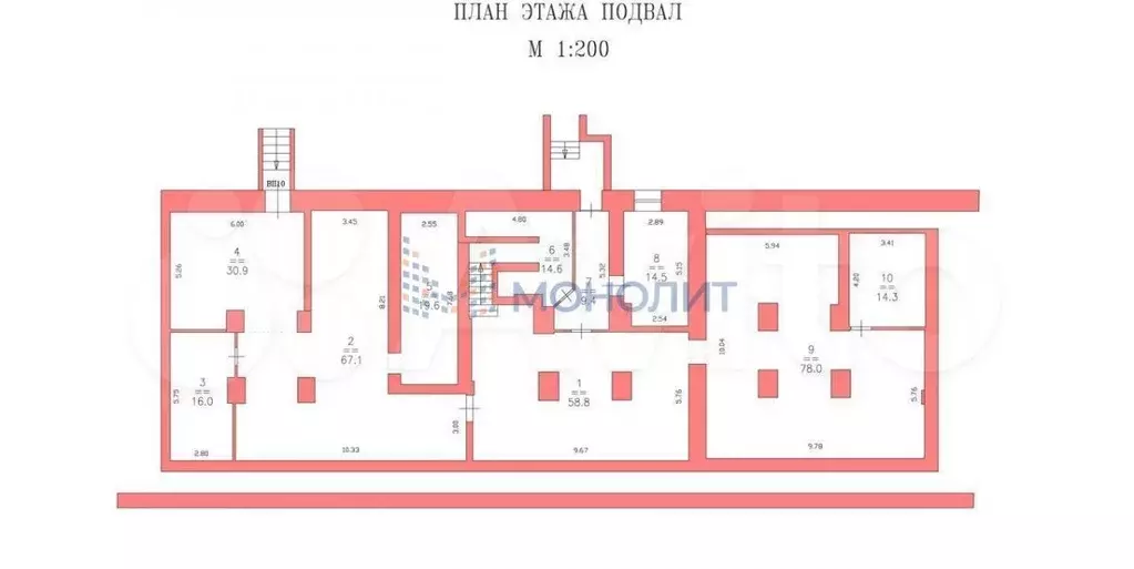 Торговая площадь на проспекте Ленина, 765.4 м - Фото 1