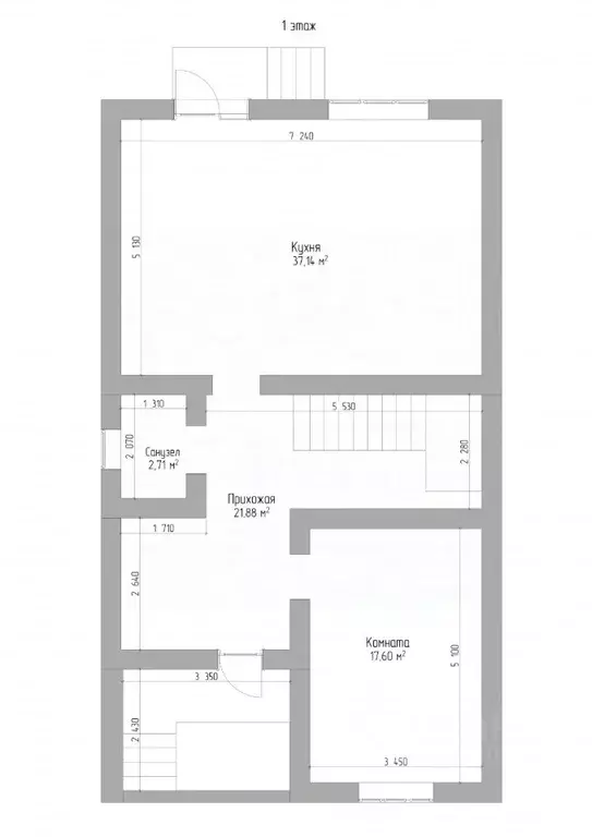 Дом в Кабардино-Балкария, Нальчик ул. Идарова, 194 (192 м) - Фото 2