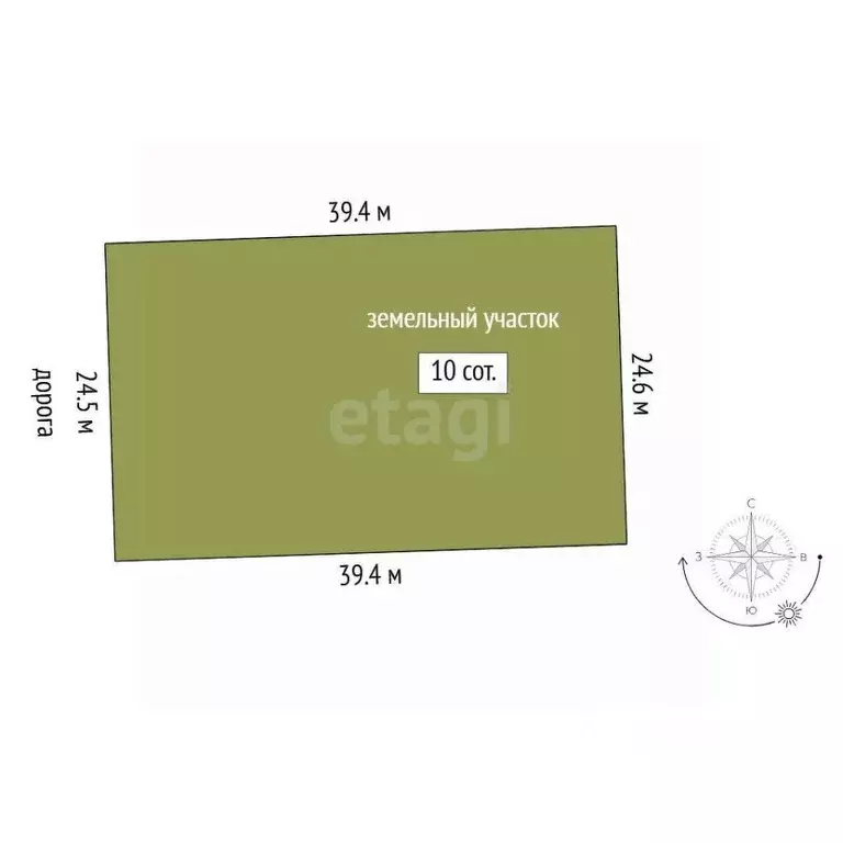 Участок в Тюменская область, Нижнетавдинский муниципальный округ, ... - Фото 1