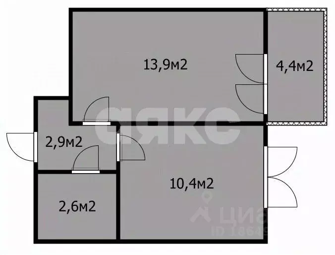 1-к кв. Краснодарский край, Анапа муниципальный округ, с. Сукко ул. ... - Фото 2
