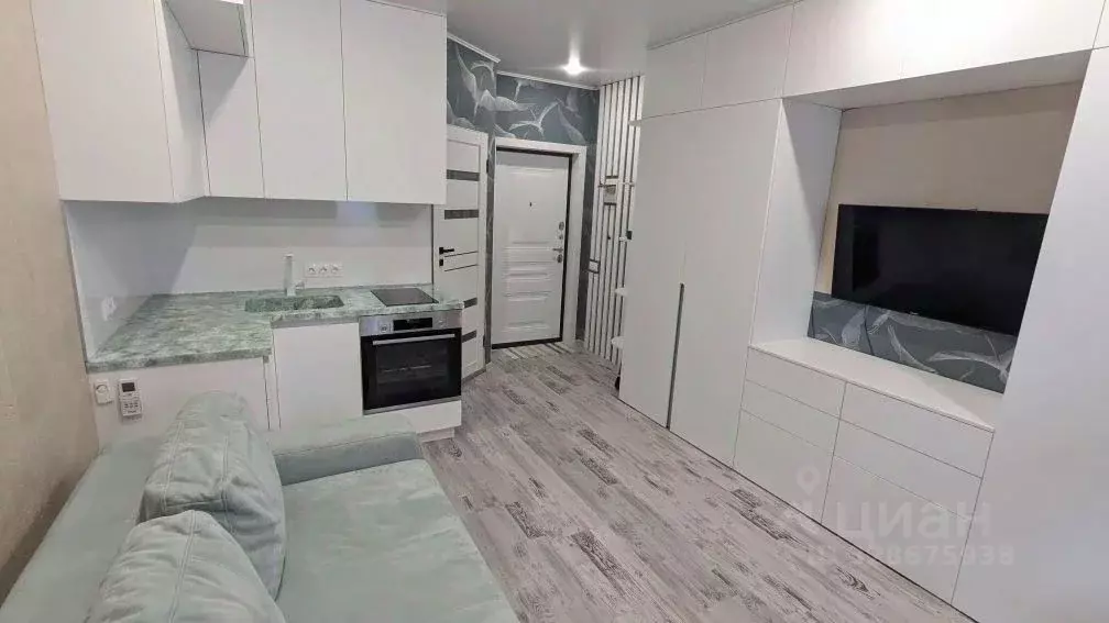 Студия Краснодарский край, Новороссийск Цемдолина тер., ул. Парковая, ... - Фото 1