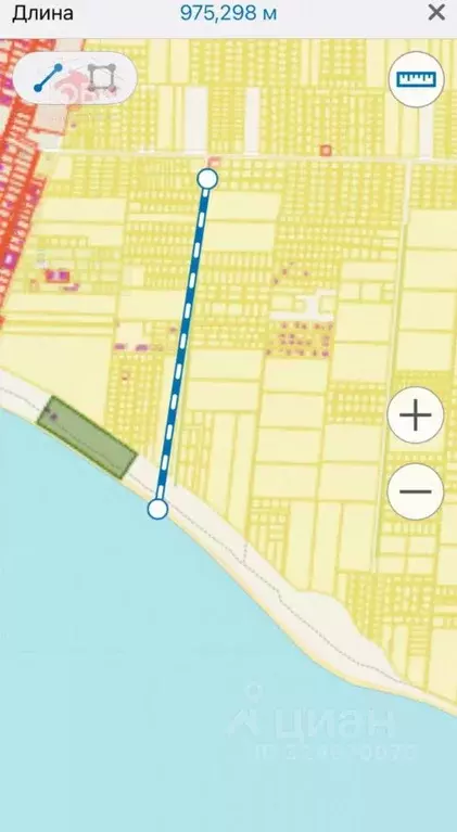 Участок в Крым, Сакский район, Молочненское с/пос, с. Витино  (8.9 ... - Фото 1