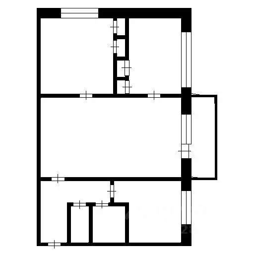 3-к кв. Иркутская область, Усть-Илимск ул. Ленина, 12 (47.5 м) - Фото 1