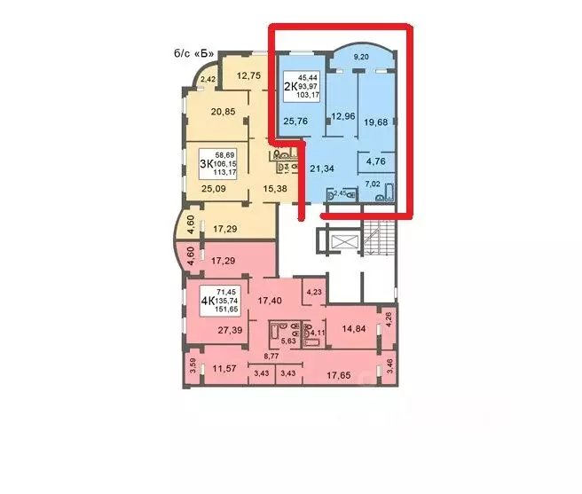 2-к кв. Саратовская область, Саратов Шелковичная ул., 210Б (103.17 м) - Фото 2