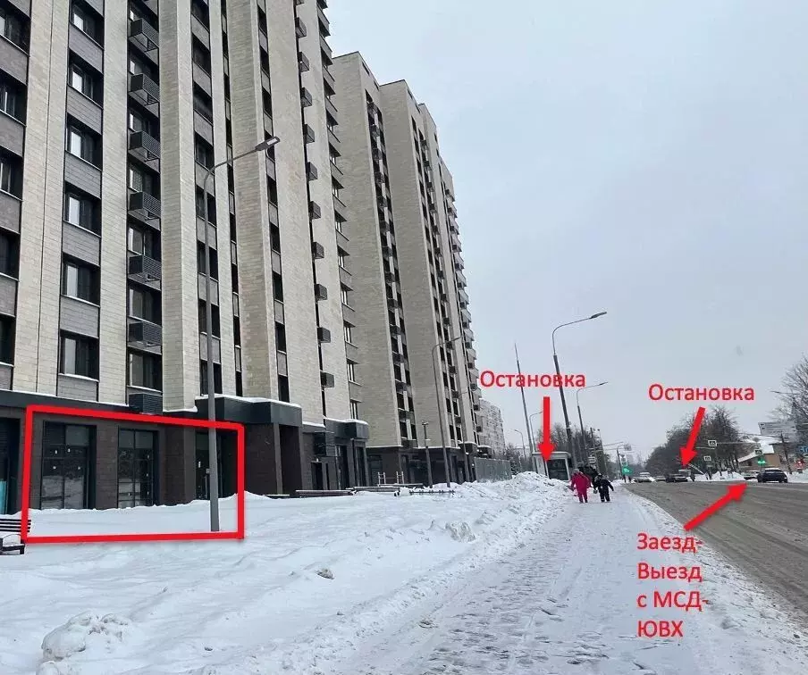 Помещение свободного назначения в Москва ул. Бехтерева, 25к1 (119 м) - Фото 1