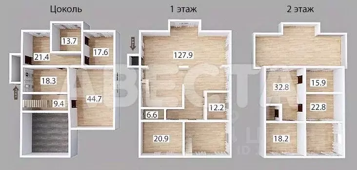 Коттедж в Омская область, Омск ул. 9-я Любинская (388 м) - Фото 2