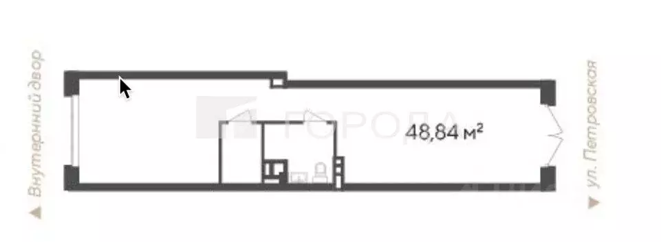 Офис в Новосибирская область, Новосибирск Кедровая ул., 79 (49 м) - Фото 2