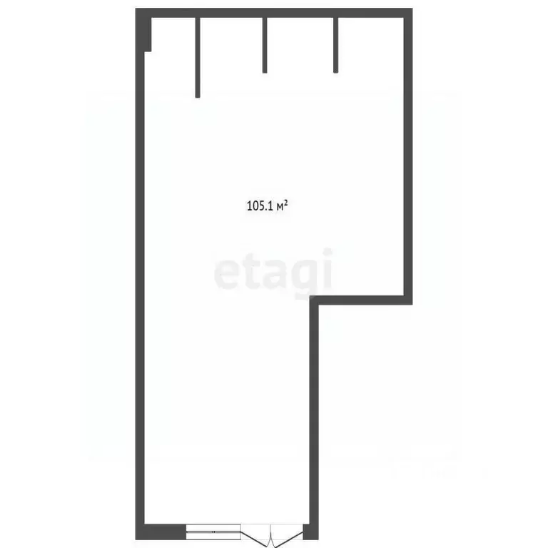 Помещение свободного назначения в Тюменская область, Тюмень Одесская ... - Фото 2