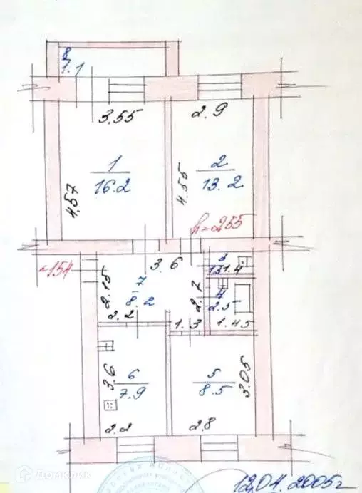 Продаётся 3-к квартира, 57.8 м - Фото 0