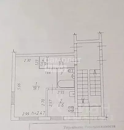 1-к кв. Калужская область, Калуга Моторная ул., 9 (31.7 м) - Фото 2