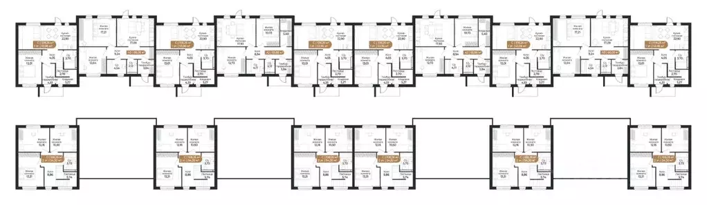 Таунхаус в Ленинградская область, Всеволожск ш. Южное (108 м) - Фото 2