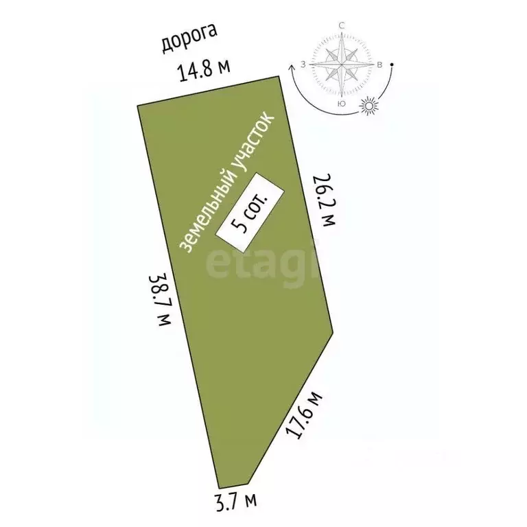 Участок в Крым, Феодосия муниципальный округ, Курортное пгт ул. Дружбы ... - Фото 2