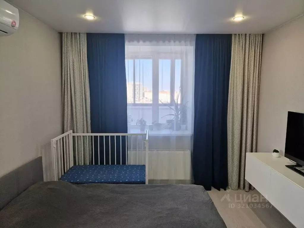 1-к кв. Татарстан, Казань ул. 1-я Азинская, 41 (32.9 м) - Фото 1