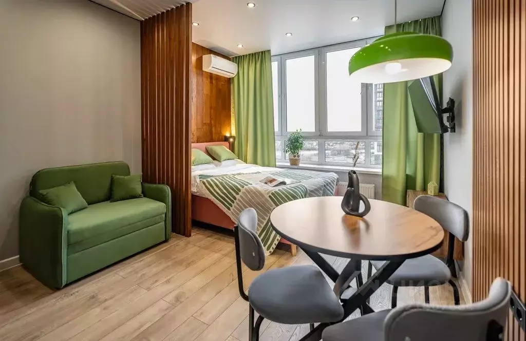 Студия Краснодарский край, Краснодар Обрывная ул., 132/1к1 (25.0 м) - Фото 1