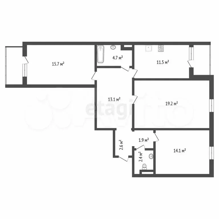 Продам офисное помещение, 90.6 м - Фото 0