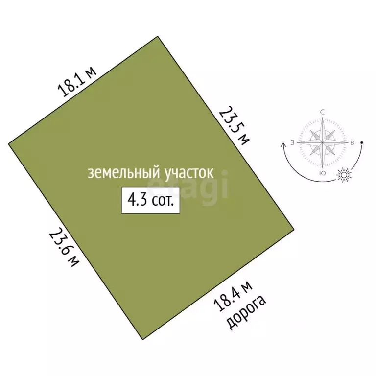 Участок в Севастополь СНТ Фрегат ТСН, 110 (4.28 сот.) - Фото 2
