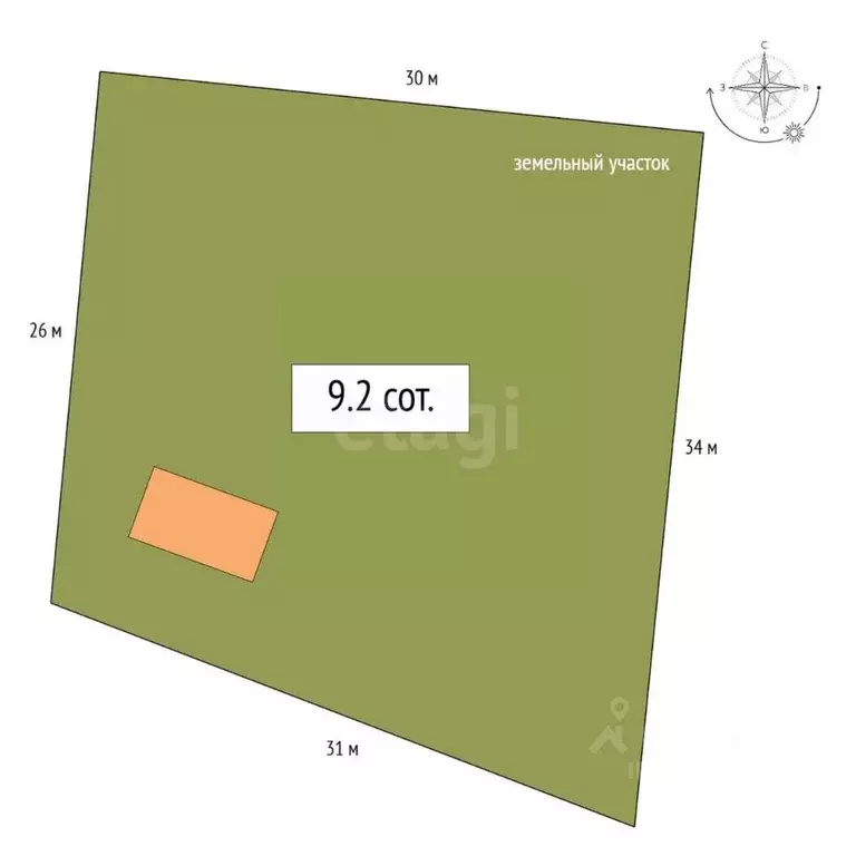 Дом в Алтай, с. Кош-Агач ул. Имени Воронковых, 51 (28 м) - Фото 2