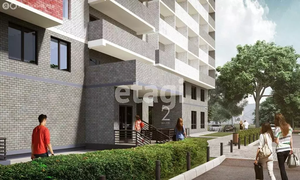 Квартира-студия: Тюмень, улица Тимофея Чаркова, 28 (20.6 м) - Фото 0