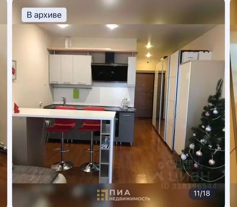 Студия Санкт-Петербург Ленинский просп., 84к1 (27.0 м) - Фото 0
