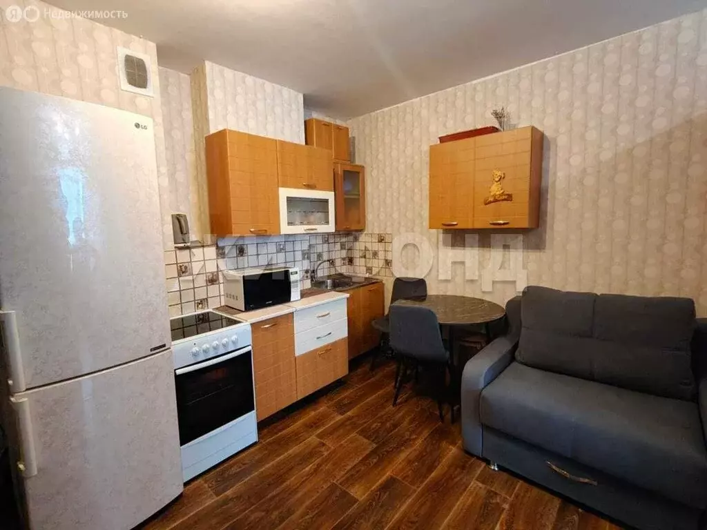 Квартира-студия: Новосибирск, улица Татьяны Снежиной, 43 (32.4 м) - Фото 1