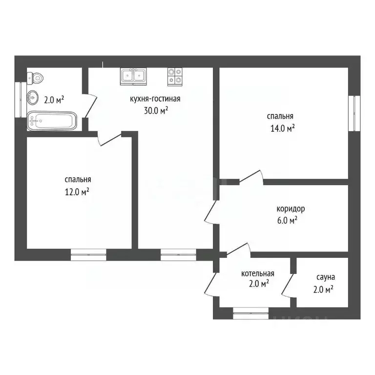 Дом в Краснодарский край, Новороссийск Родничок СНТ, ул. Ключевская ... - Фото 2