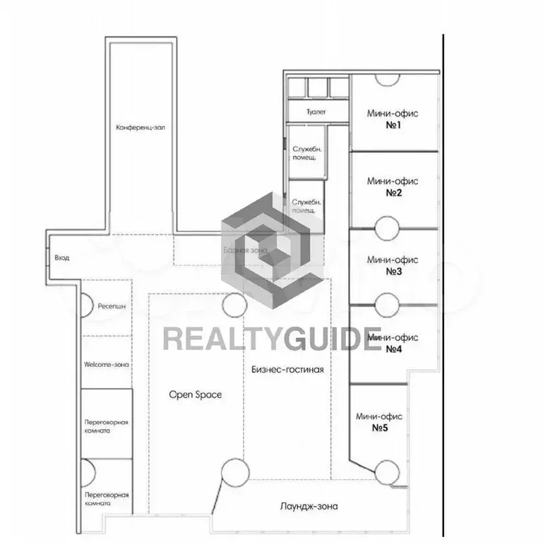 465 м2 Бизнес-центр  Imperia Tower  A - Фото 0