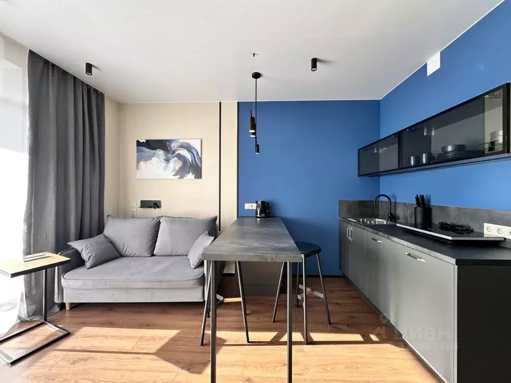 Студия Санкт-Петербург Октябрьская наб., 86К2 (25.0 м) - Фото 2