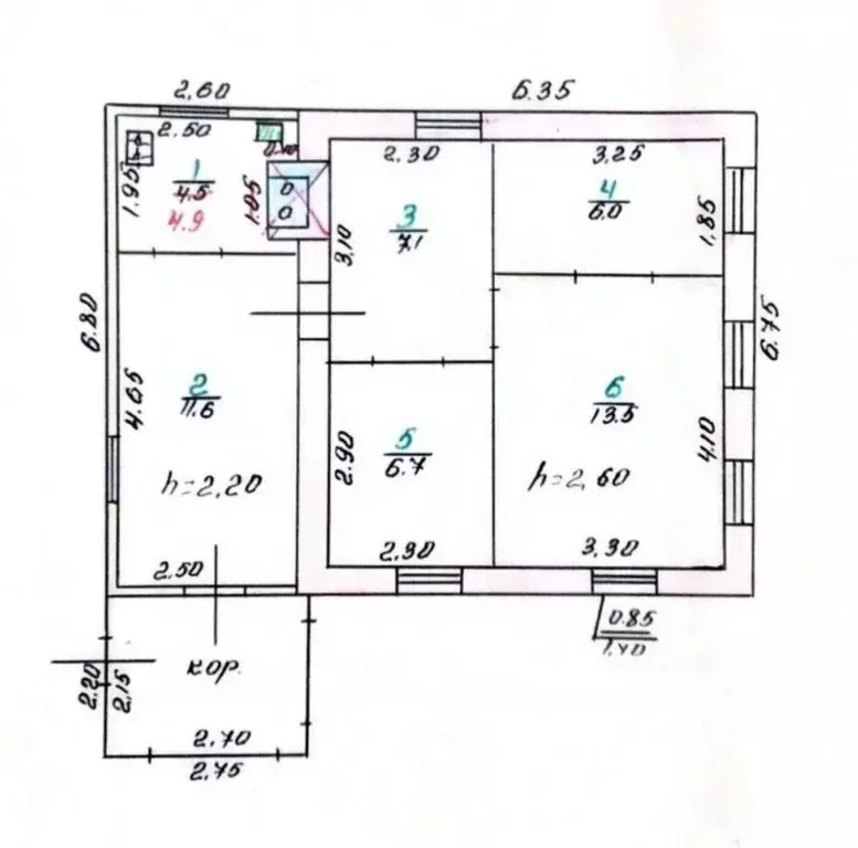 Дом в Орловская область, Орел Болховский пер., 8 (50 м) - Фото 1