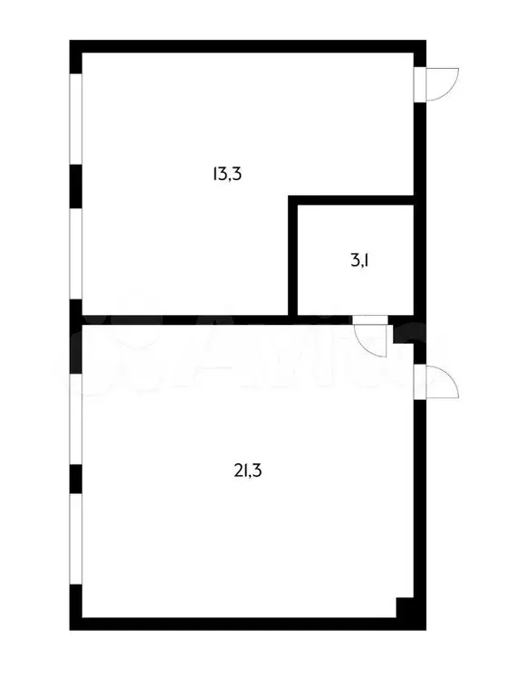 Офис, 40.7 м - Фото 0