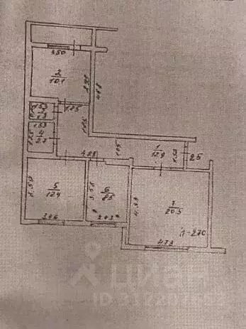 3-к кв. Саха (Якутия), Мирный ул. Аммосова, 96/1 (70.0 м) - Фото 0
