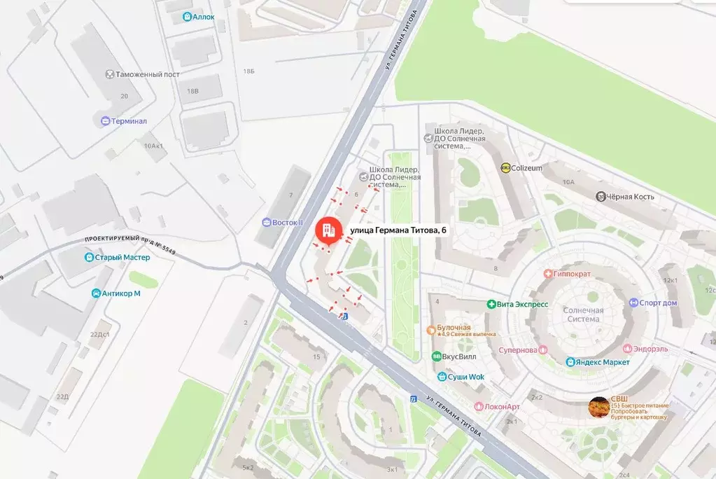 Свободной планировки кв. Московская область, Химки ул. Германа Титова, ... - Фото 2