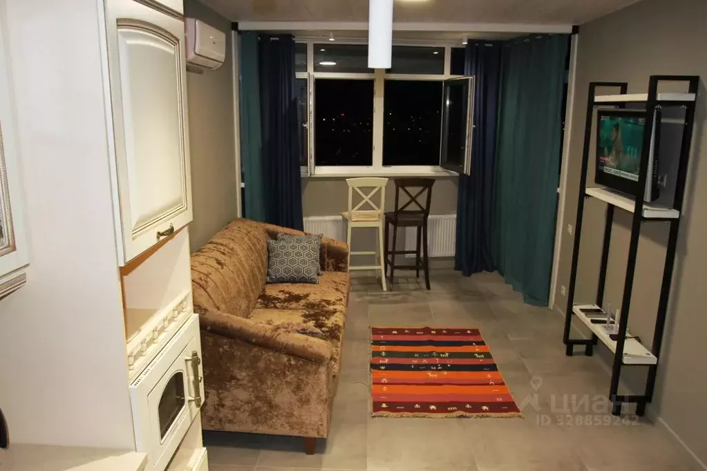 Студия Краснодарский край, Сочи Больничный Городок мкр, пер. ... - Фото 2