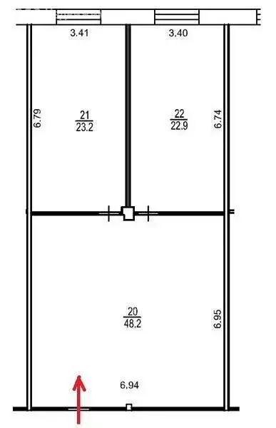 Офис (94.3 м) - Фото 2