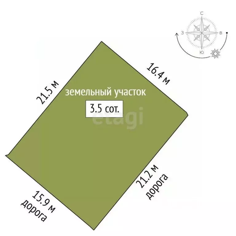 Участок в Ростовская область, Мясниковский район, Краснокрымское ... - Фото 2