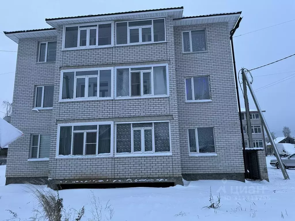 2-к кв. Архангельская область, Коноша рп ул. Садовая, 2 (57.2 м) - Фото 0