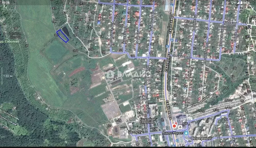 Участок в Белгородская область, Белгородский муниципальный округ, ... - Фото 2