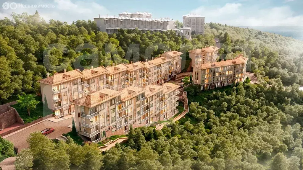 Квартира-студия: Алушта, Базарный переулок, 1А (60 м) - Фото 1