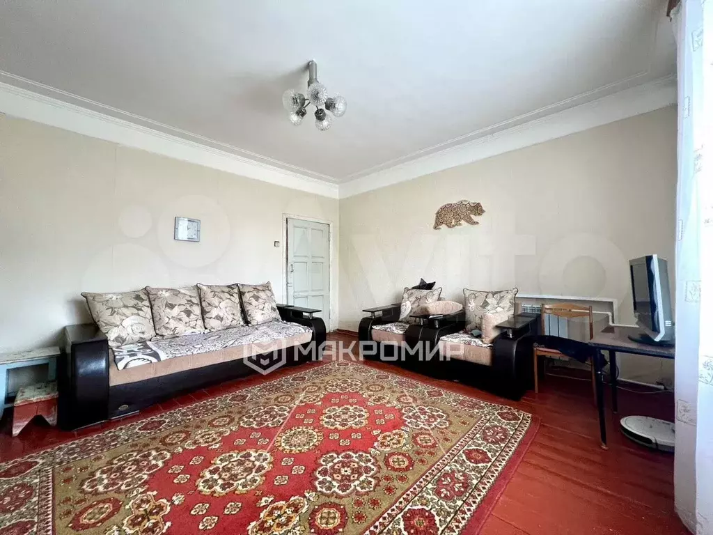 3-к. квартира, 62 м, 3/3 эт. - Фото 1