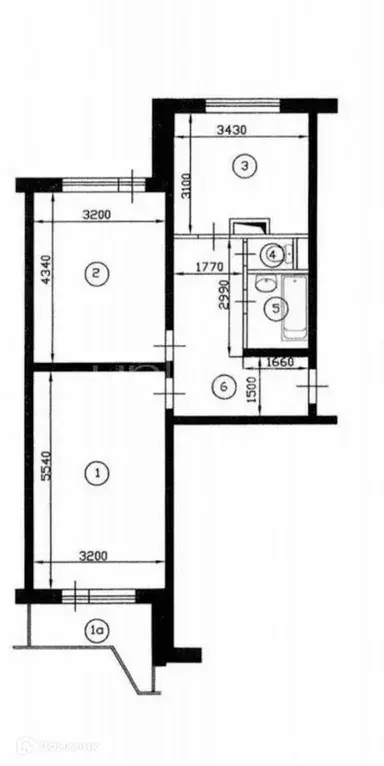 Продаётся 2-к квартира, 60 м - Фото 1